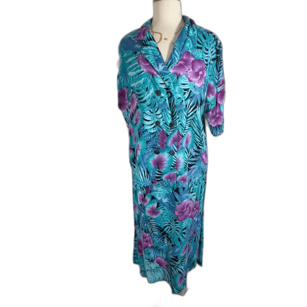 Michele Leslie Skirt Set Size L 80's Vintage 2-piece Statement Piece Print